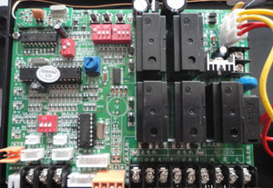 電動(dòng)伸縮門無(wú)軌控制器, 雙電機(jī)控制器 電動(dòng)門控制系統(tǒng) 伸縮門